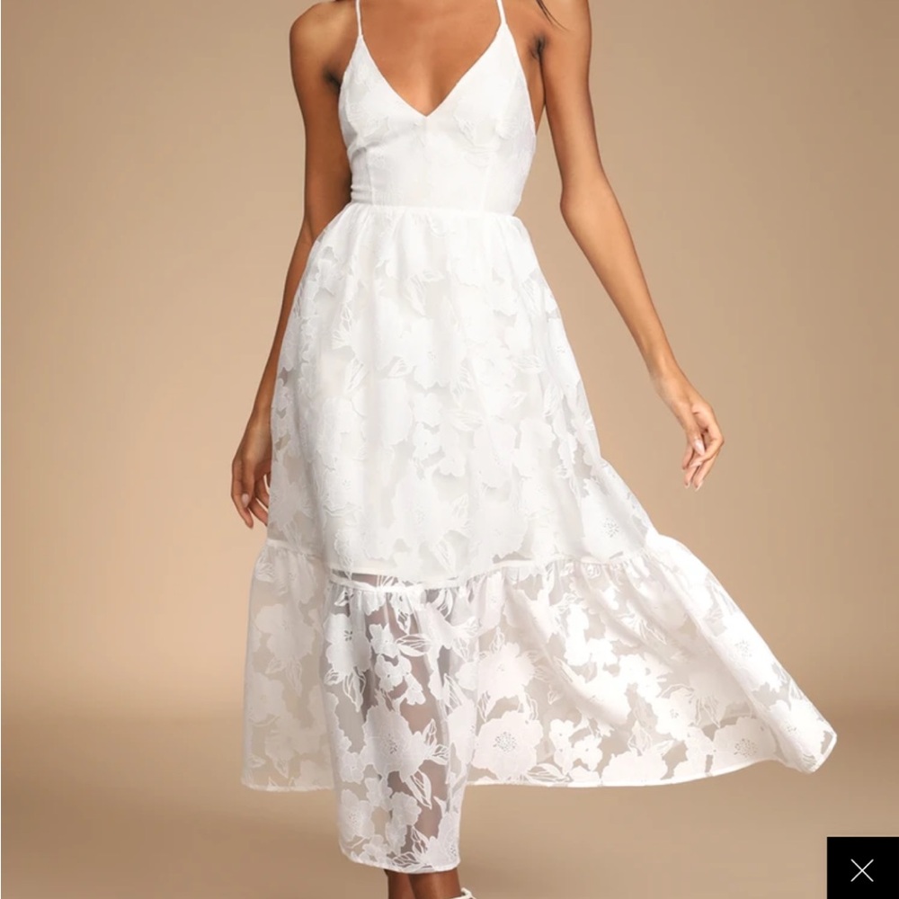 Lulus White Dress